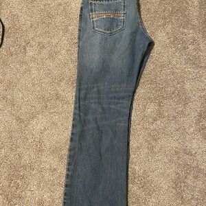 M4 Low Rise Relaxed Boot Cut Jeans